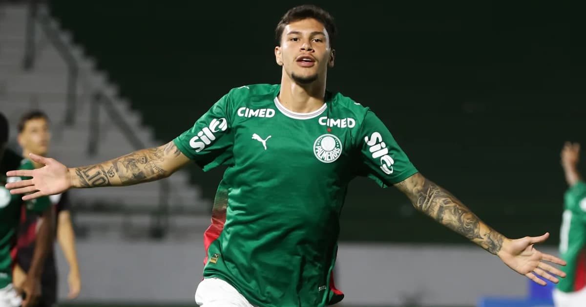 Palmeiras vence o Athletico-PR pelo Brasileirão Sub-20