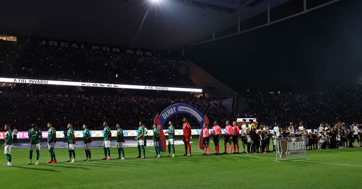Ficha técnica de Corinthians 0 x 1 Palmeiras