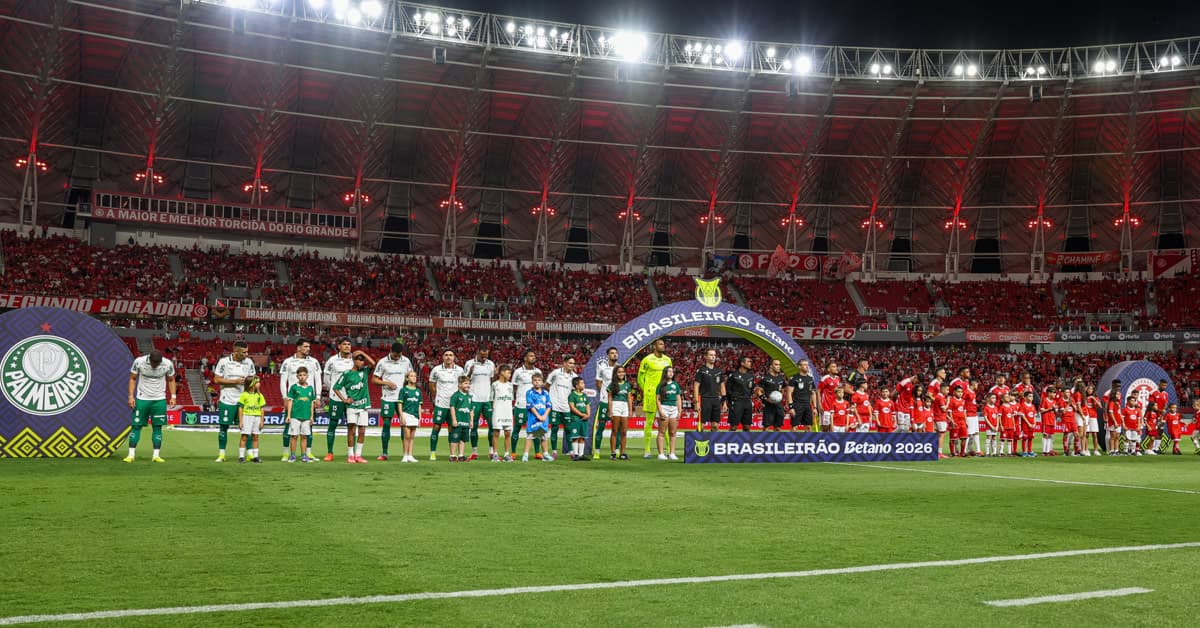 Ficha técnica de Internacional 1 x 3 Palmeiras