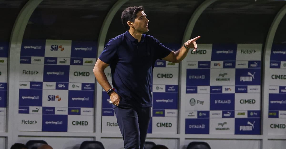 Abel enxerga evolução coletiva do Palmeiras após goleada: "Começamos a ter mobilidade"
