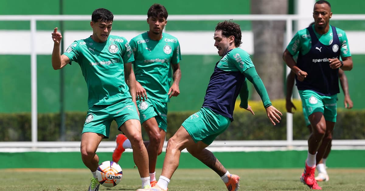Palmeiras encerra preparação para enfrentar o Capivariano; veja provável escalação