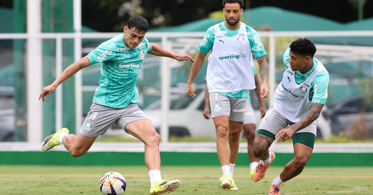 Palmeiras x São Paulo: veja possível escalação com 1 mudança