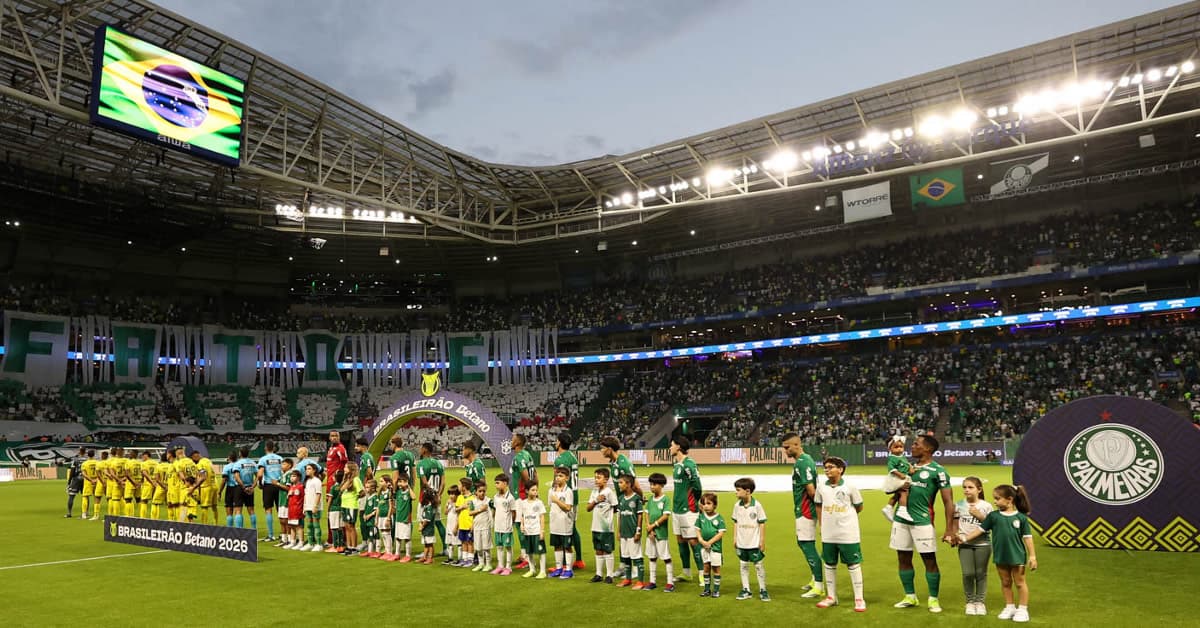 Ficha técnica de Palmeiras 1 x 0 Mirassol