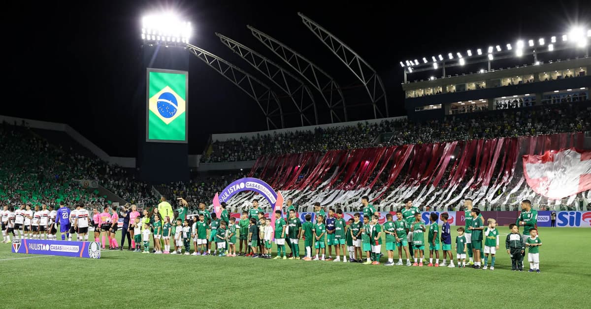 Ficha técnica de Palmeiras 2 x 1 São Paulo