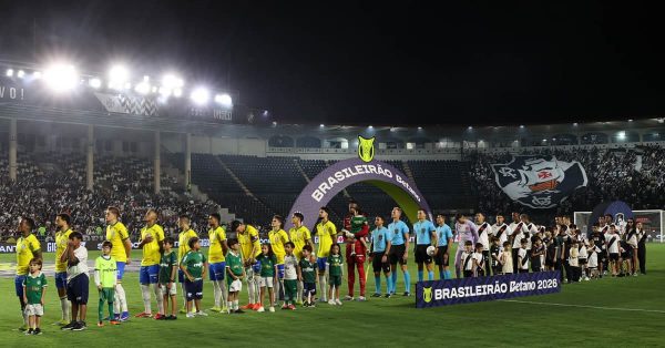 Ficha técnica de Vasco 2 x 1 Palmeiras