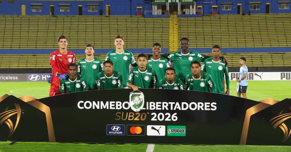 Palmeiras empata com Sporting Cristal e avança à semifinal da Libertadores Sub-20