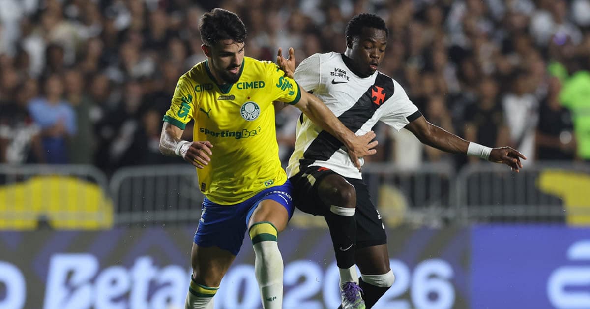 Notas de Vasco 2 x 1 Palmeiras