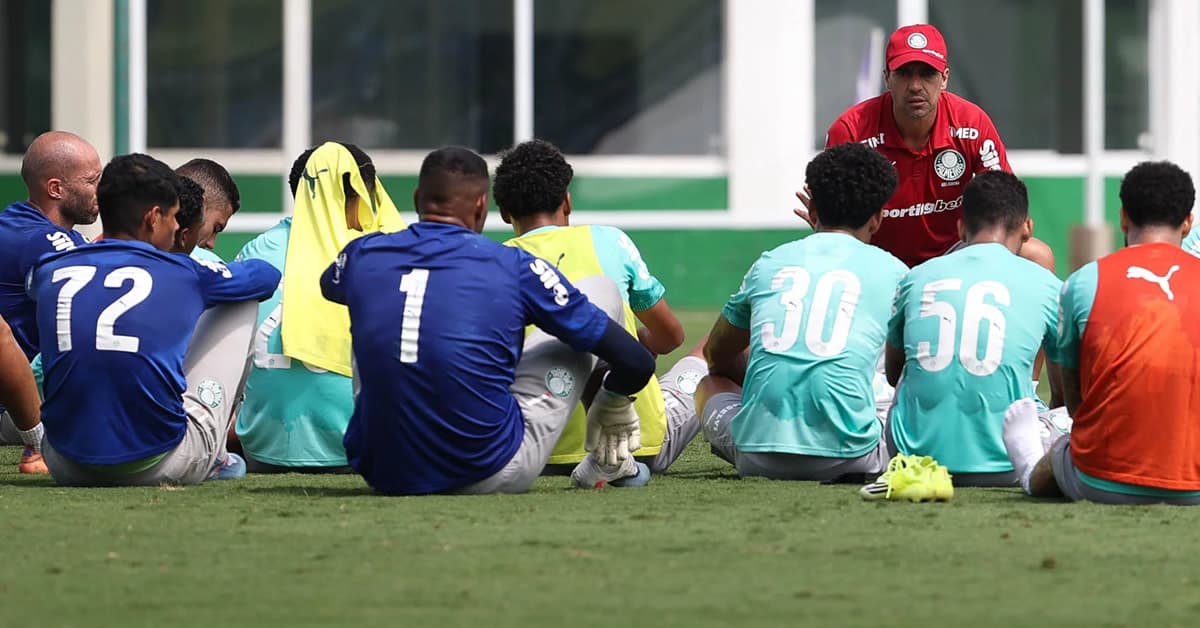 Palmeiras segue preparação para enfrentar o Jacuipense; Abel pode rodar o elenco