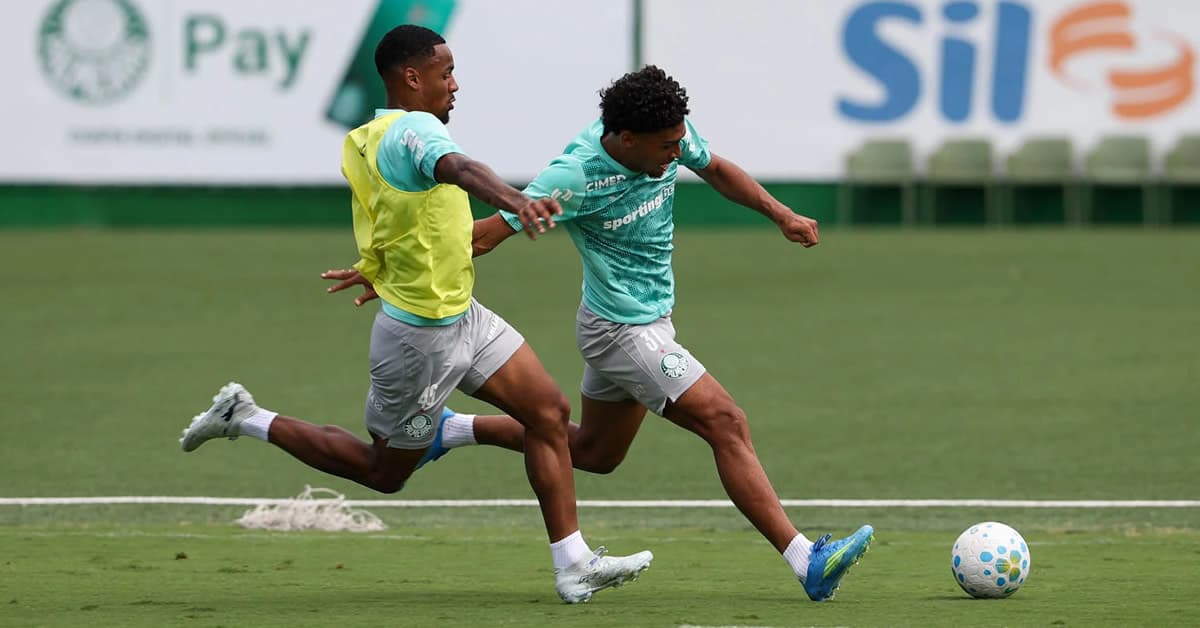 Ainda sem convocados, Palmeiras faz penúltimo treino antes de enfrentar o Grêmio; veja possível escalação