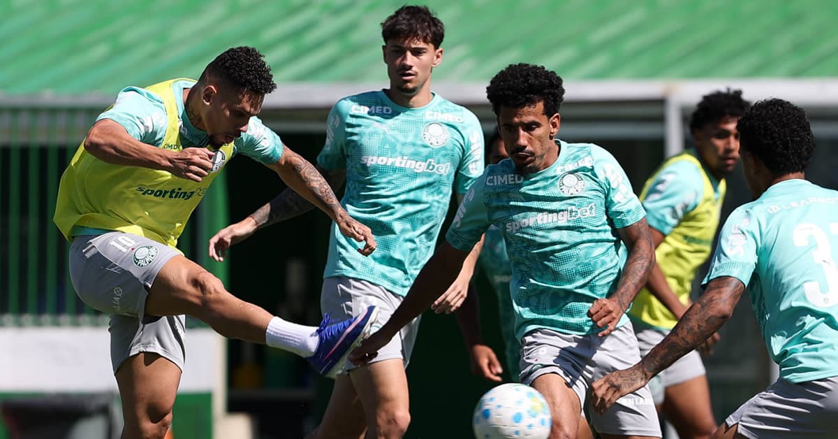 Palmeiras inicia preparação para enfrentar o Athletico-PR; Abel terá 1 desfalque e 2 reforços