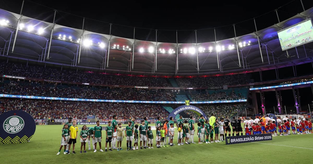 Ficha técnica de Bahia 1 x 2 Palmeiras