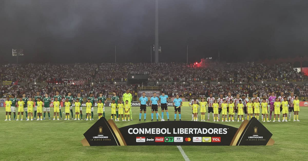 Ficha técnica de Junior Barranquilla 1 x 1 Palmeiras
