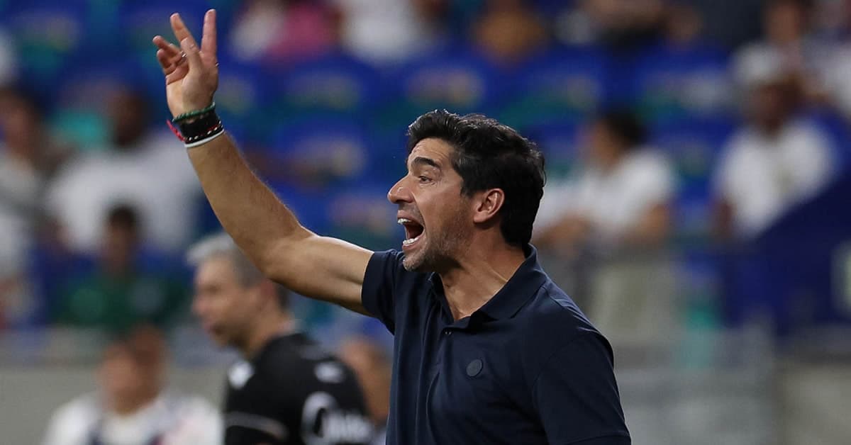 Abel elogia o Bahia e destaca postura do Palmeiras: "Equipe que luta até o fim"