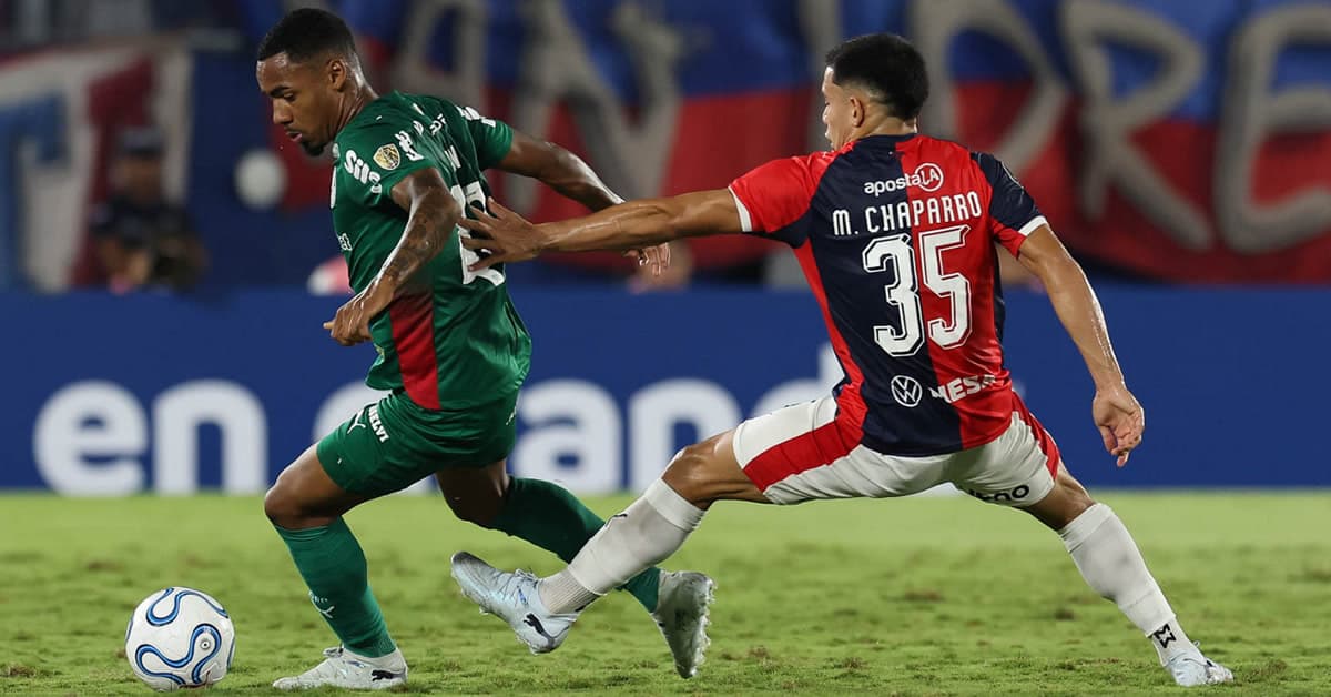 Palmeiras joga muito mal e só empate com o Cerro Porteño fora de casa