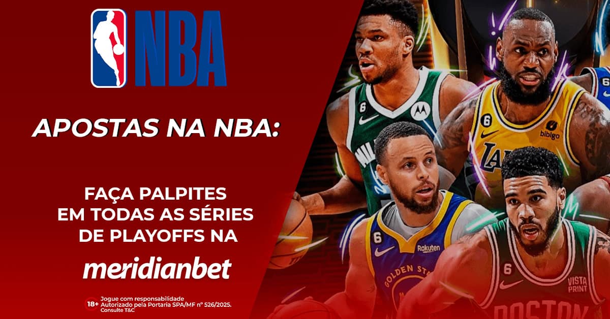 Apostas na NBA: faça palpites em todas as séries de playoffs na Meridianbet