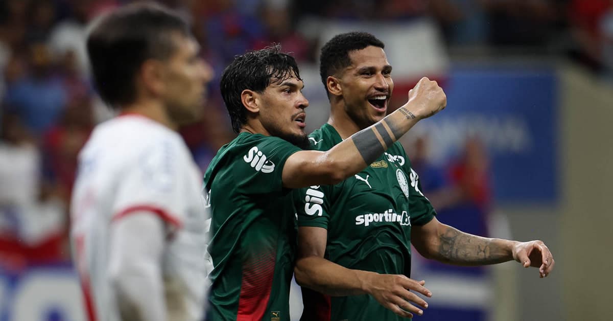 Notas de Bahia 1 x 2 Palmeiras
