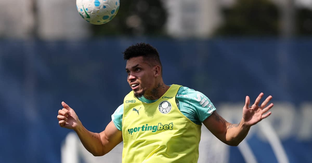 Palmeiras inicia preparação para enfrentar o Santos; Paulinho segue em recondicionamento