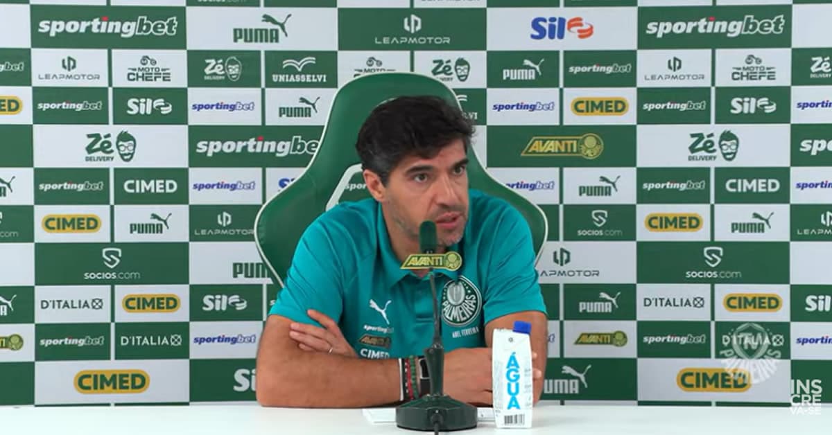 Vídeo: coletiva do Abel após empate com o Cruzeiro