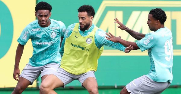 Palmeiras treina sem convocados; Benedetti inicia transição física