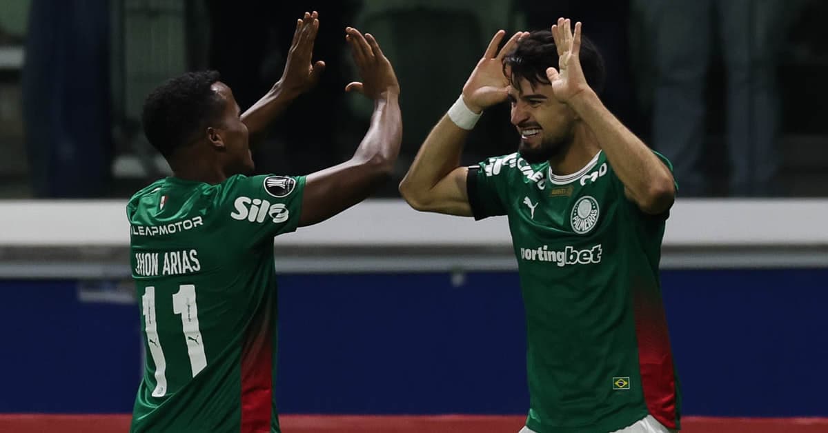 Palmeiras goleia o Junior e avança às oitavas da Libertadores como segundo colocado
