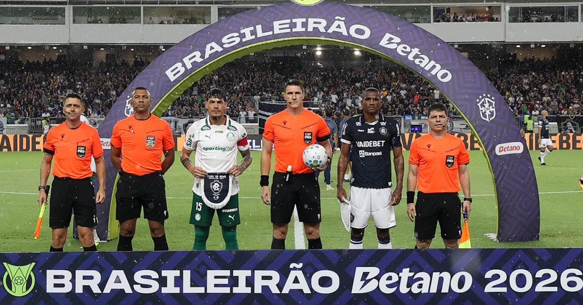 Palmeiras foi prejudicado 8 vezes em 15 rodadas do Brasileirão