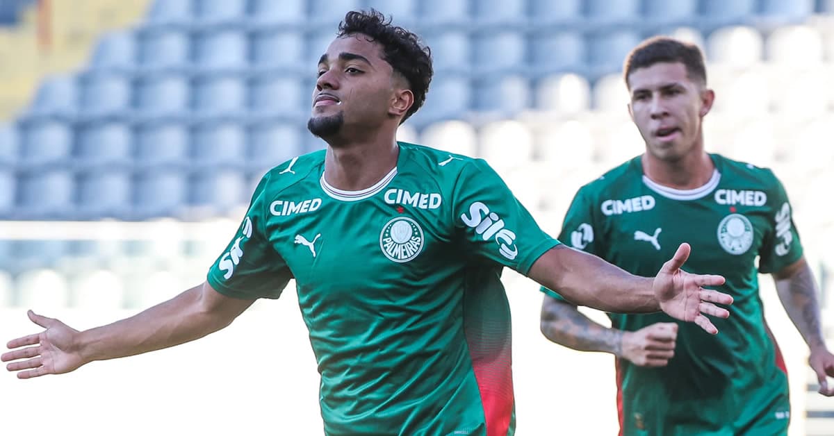 Palmeiras vence o Avaí e segue na liderança isolada do Brasileirão Sub-20