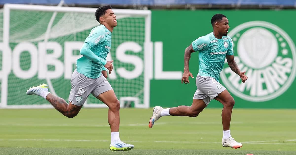 Palmeiras inicia preparação para enfrentar o Cerro e informa situação de Felipe Anderson e Sosa