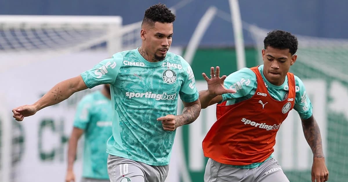 Palmeiras treina e viaja para enfrentar o Remo; veja provável escalação