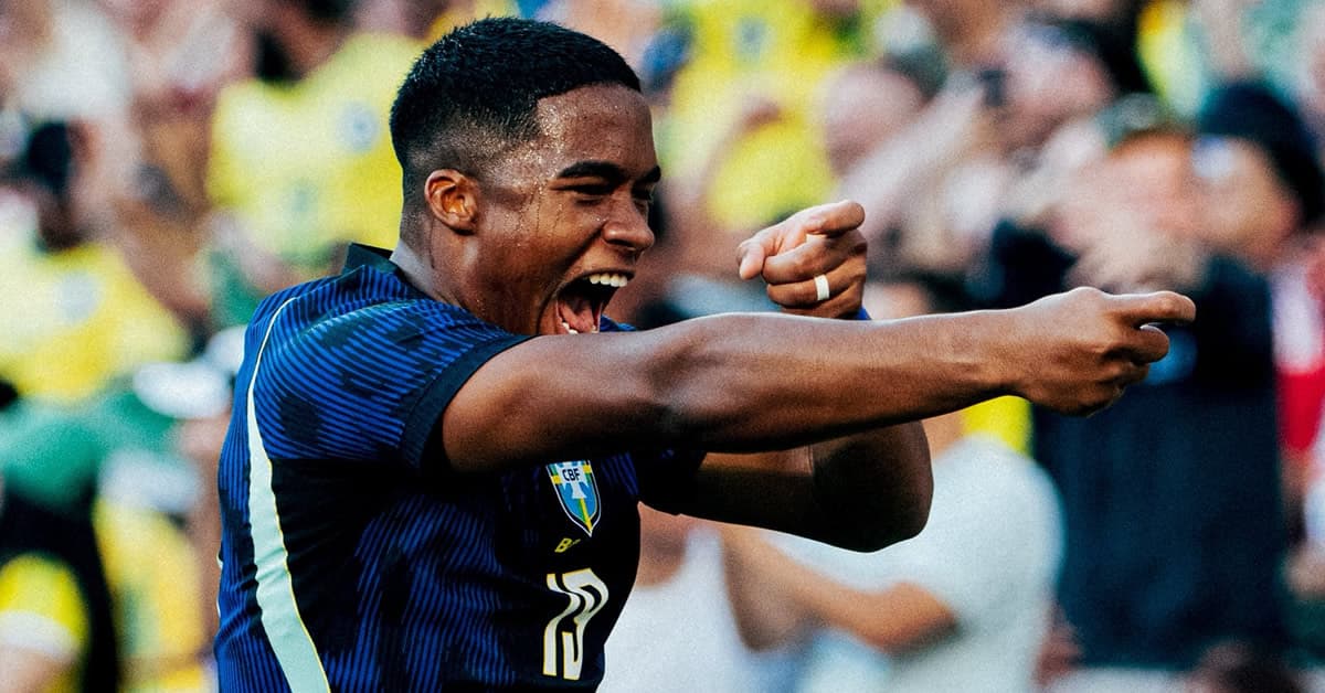 Gol de Endrick pelo Brasil rendeu bônus ao Palmeiras?