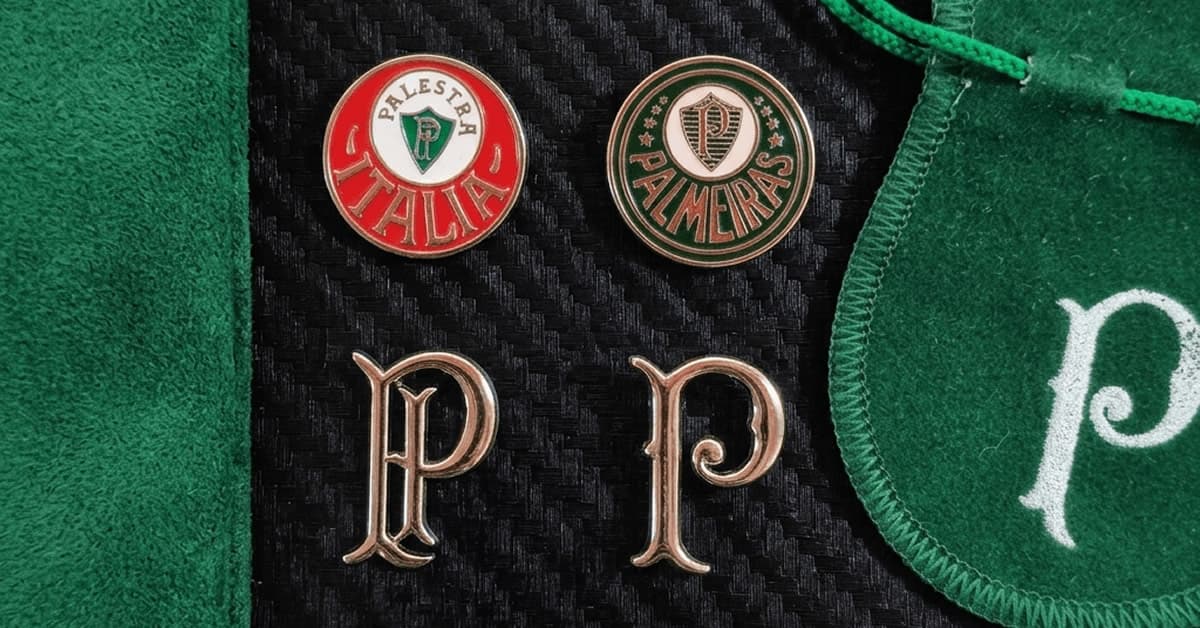 Do Placar de Madeira ao Metal Injetado: A Evolução dos Primeiros Escudos do Palestra Itália