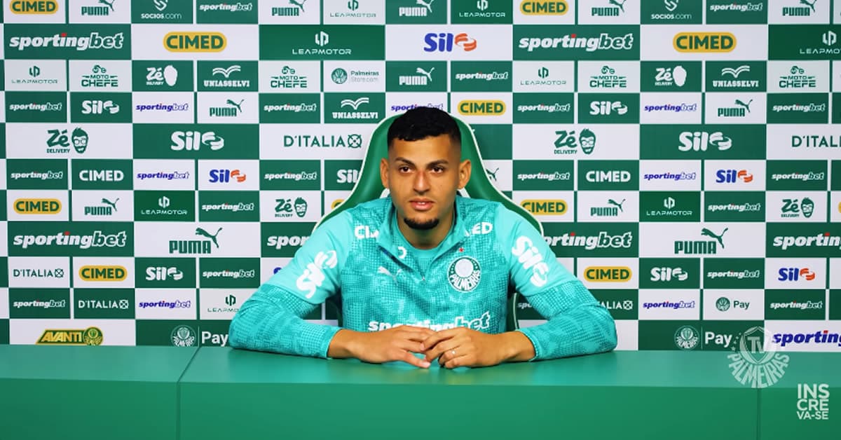 Kaique se vê mais maduro e celebra retorno ao Palmeiras