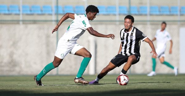 Palmeiras vence o Atlético-MG fora de casa e mantém os 100% no Brasileirão Sub-17