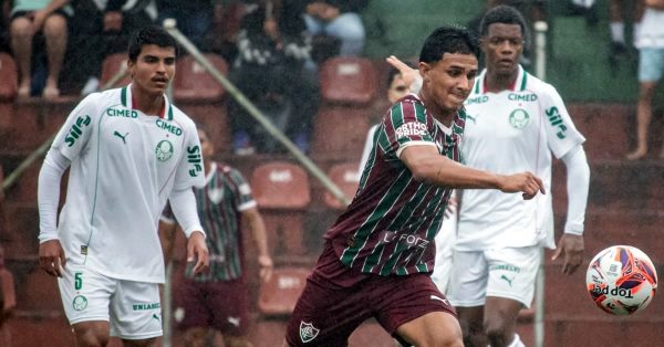 Palmeiras faz 3 a 0 no Fluminense e segue invicto no Brasileirão Sub-20