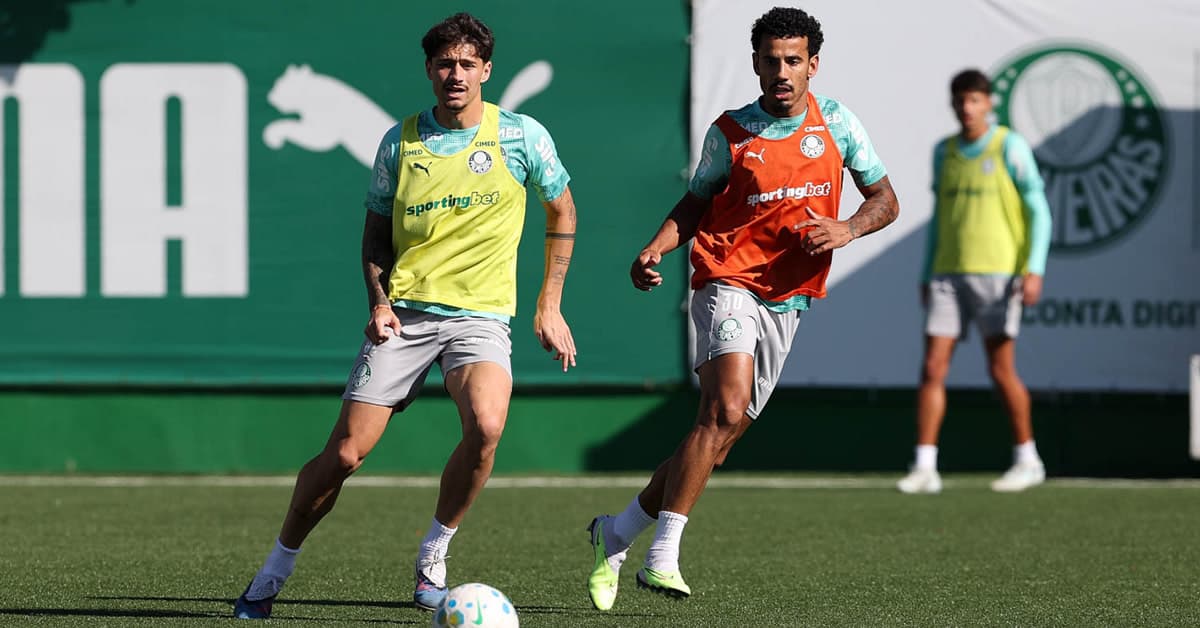 Palmeiras treina em dois períodos na véspera de mais um jogo-treino