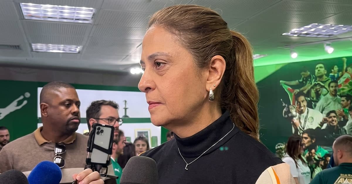 Leila Pereira diz que Palmeiras conversa "quase que diariamente" com Botafogo sobre Danilo