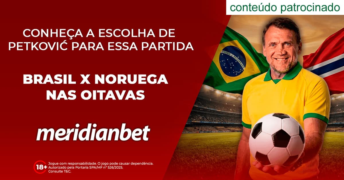 Brasil x Noruega nas oitavas, domingo às 17h.