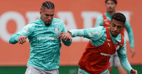 Palmeiras encerra preparação para enfrentar o Atlético-MG; veja provável escalação