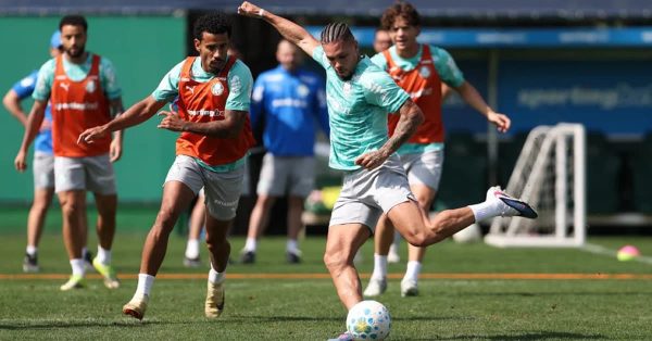 Palmeiras inicia preparação para enfrentar o Fortaleza; Paulinho será reforço