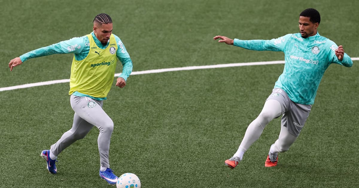 Foco no Coritiba: Palmeiras treina em dois períodos na Academia