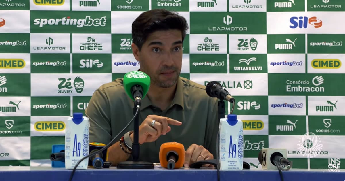 Vídeo: coletiva do Abel após derrota para o Fortaleza