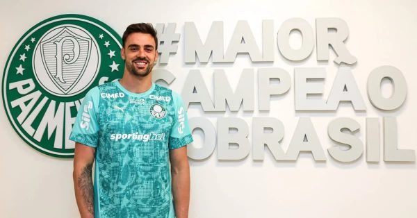 Palmeiras oficializa contratação do goleiro Bruno Bertinato