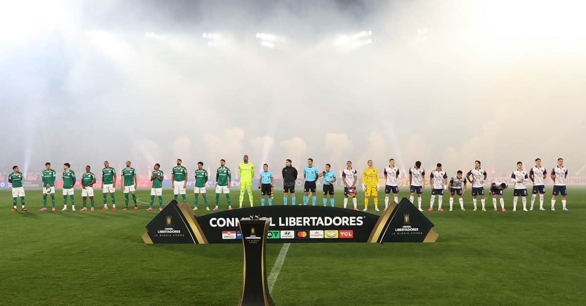 Ficha técnica de Cerro Porteño 0 x 1 Palmeiras