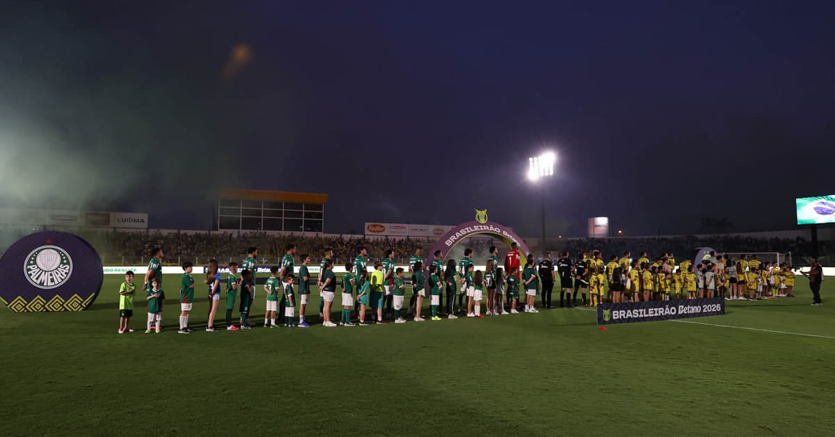Ficha técnica de Mirassol 1 x 1 Palmeiras