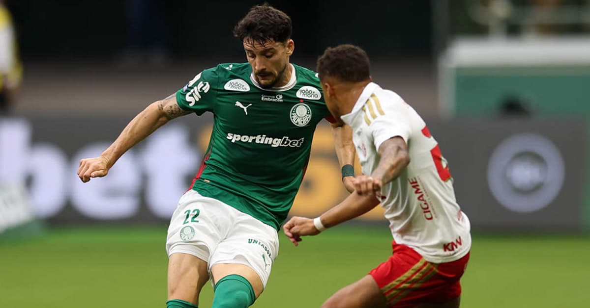 Palmeiras volta a jogar mal e só empata com o Internacional em casa