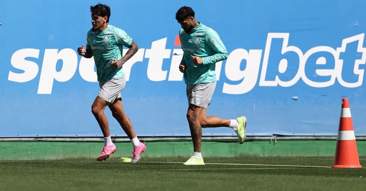 Palmeiras inicia preparação para enfrentar o Internacional; zagueiros são dúvidas