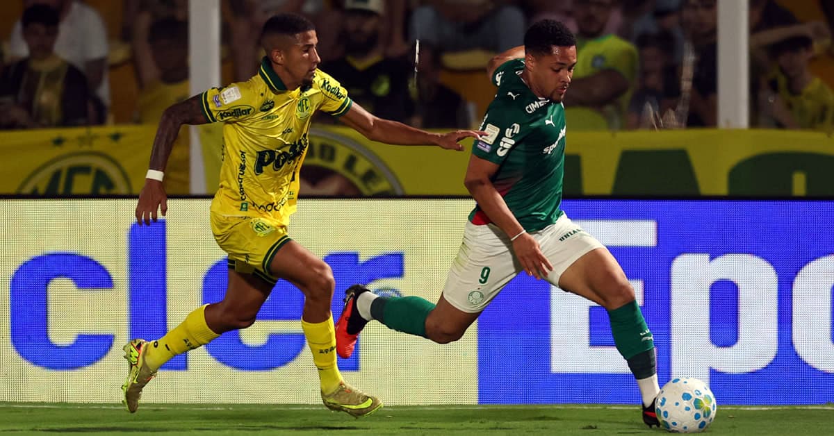 Notas de Mirassol 1 x 1 Palmeiras