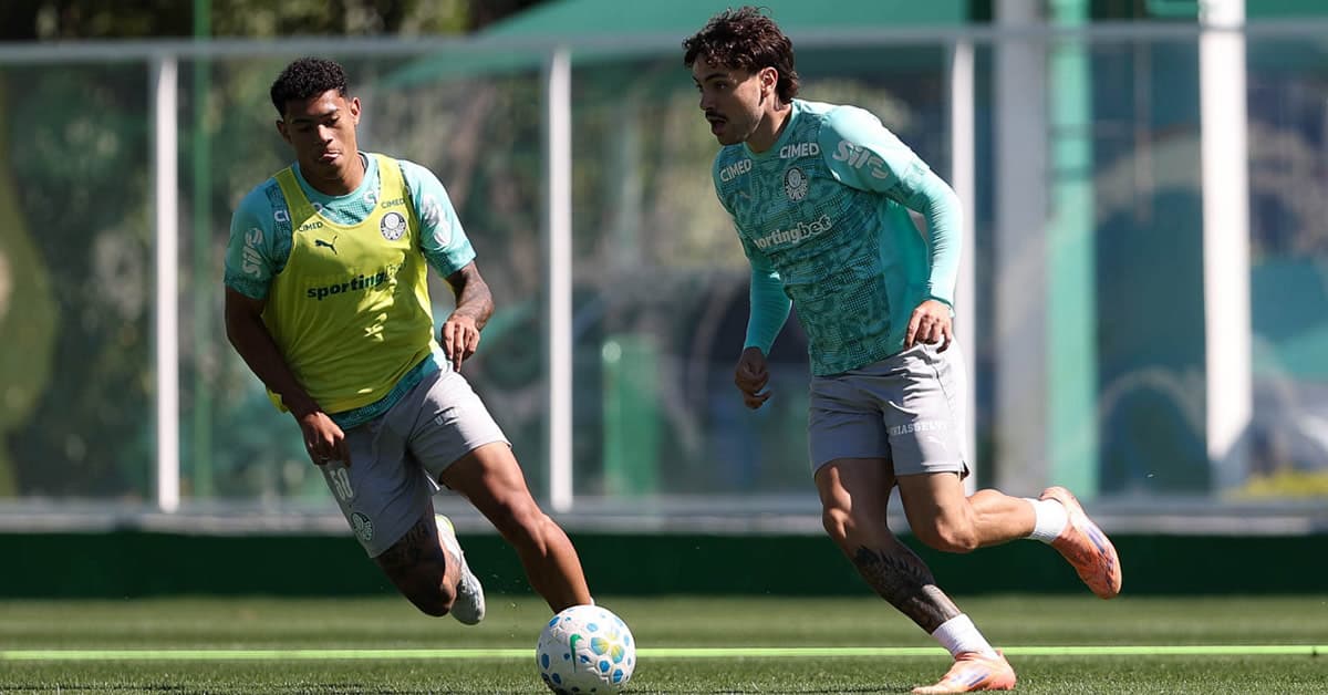 Palmeiras inicia preparação para enfrentar o Internacional; zagueiros são dúvidas