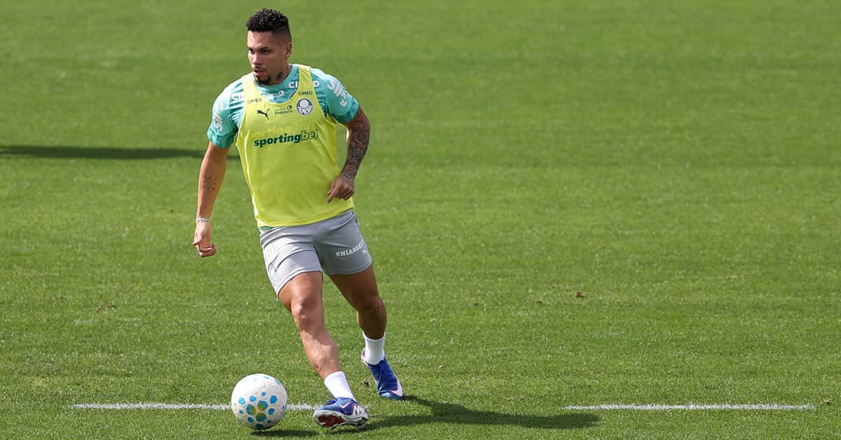 Palmeiras faz penúltimo treino antes de enfrentar o Vasco; Paulinho trabalha com bola