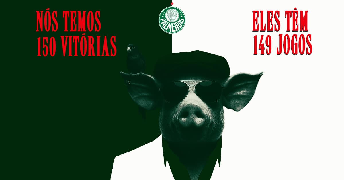Palmeiras debocha do Corinthians após classificação na Libertadores