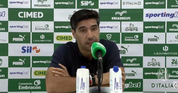 Vídeo: coletiva do Abel após empate com o Botafogo